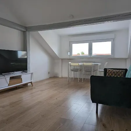 Le Vauban - 2 Chambres, Salon, Cuisine Equipee, Parking Et Wifi Gratuit شقة *